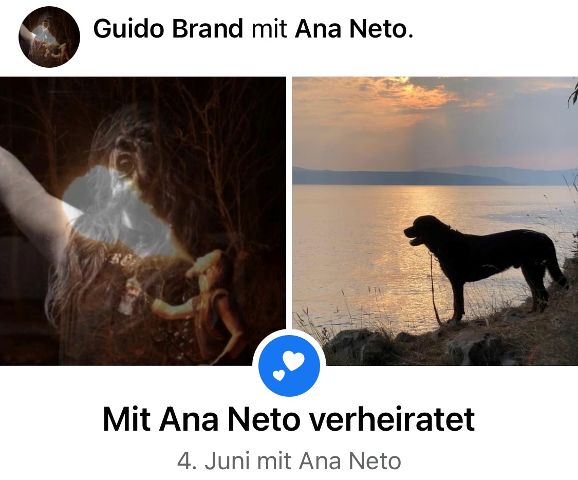 Ana und Guido haben geheiratet