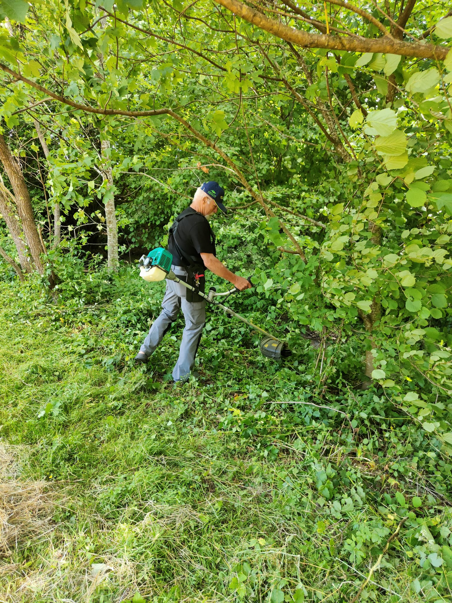 Jürg am Werk